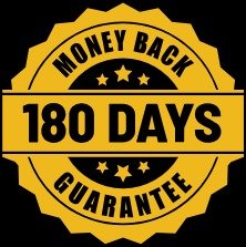180 Day Money Back Guarantee